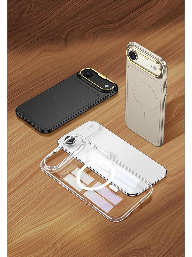iPhone17 MagSafe Solid Color Air Case: Silk-Like Ultra-Thin Wireless Model