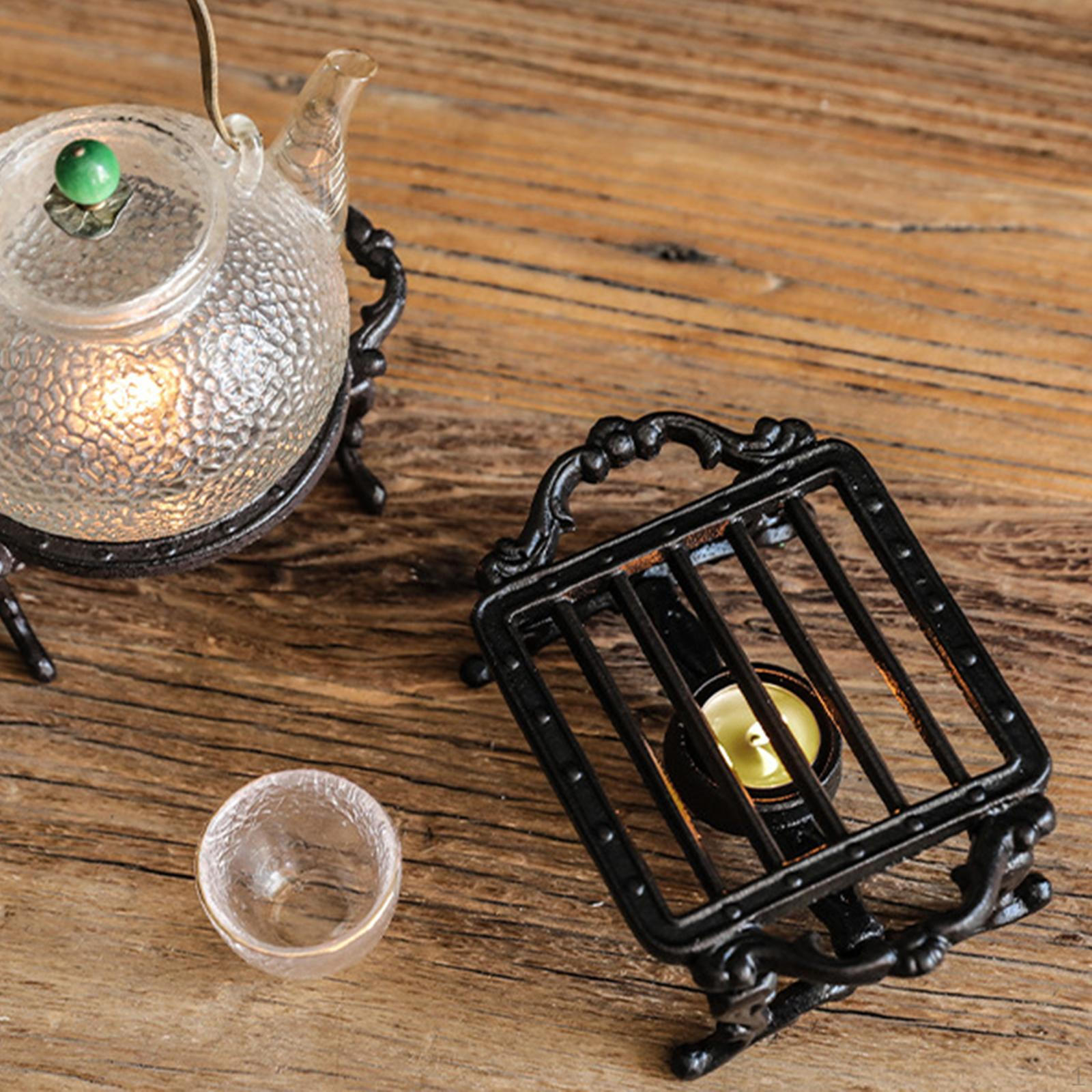 

Elegant Teapot Warmer Stand for Home and Travel square