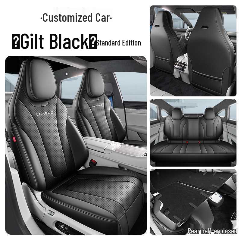 All-Leather Seat Cushion for ZEEKR S7 - Breathable, Full Coverage, Four Seasons Use ZEEKR S7 Specific (Specify Year and Configuration)