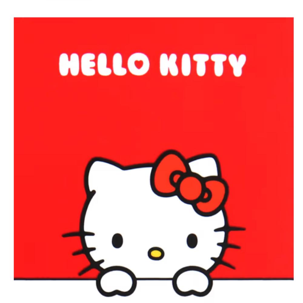 Hello Kitty Face Cushion Plush Toy