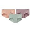 Bananain Silver Skin 500E Women's Modal Mid-Waist Briefs 3-Pack