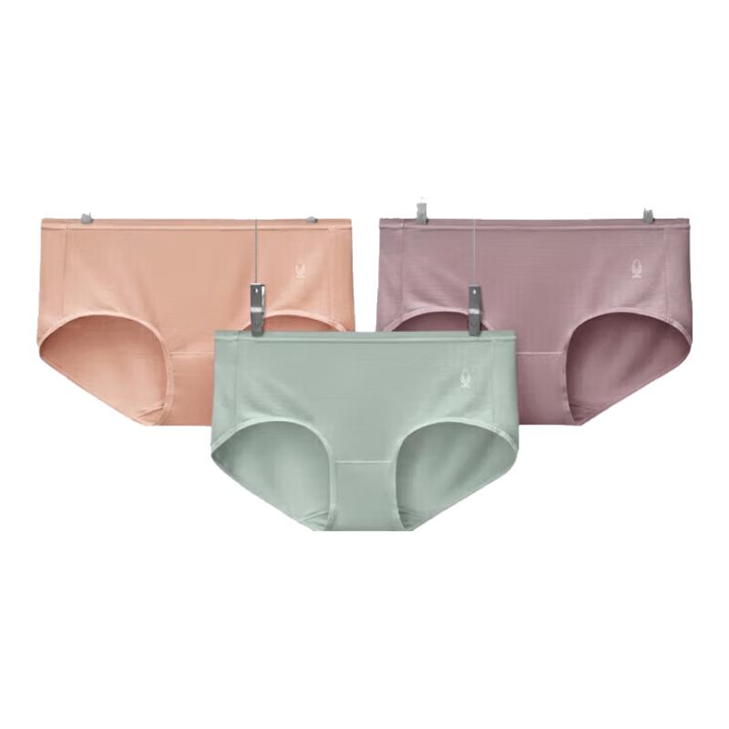 Bananain Silver Skin 500E Women's Modal Mid-Waist Briefs 3-Pack