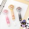 1pcs Cat Claw Glue Tape Pen Type Transparant Kitties Paw Dots Double Sided Tape Adhesive Glue DIY Journal School Office