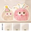 Cartoon bathroom absorbent floor mat fun toilet door diatom mud non-slip foot pad household toilet quick-drying carpet