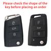 TPU Phnom Penh Car Key Cover Case Shell For Volkswagen VW Golf 7 Mk7 Seat Ibiza Leon FR 2 Altea Aztec For Skoda Octavia