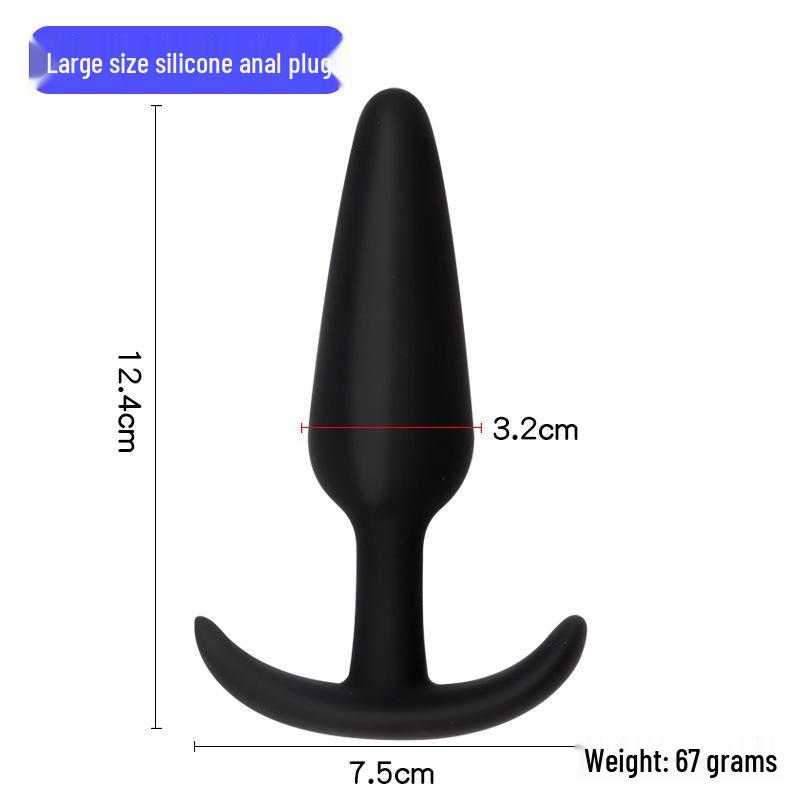 Silicone Wearable Anal Beads Plug for Women