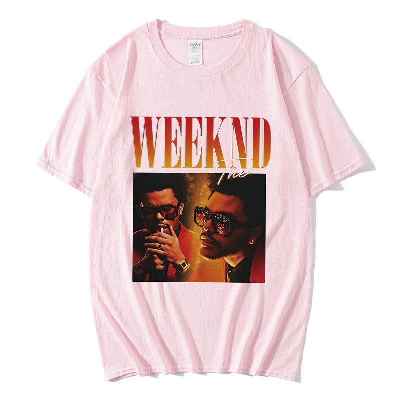 

The Weeknd Ultra-Clear Print Oversize Men s Summer T-Shirt - Loose Fit, Short Sleeve, Trendy Brand Triple Extra Large