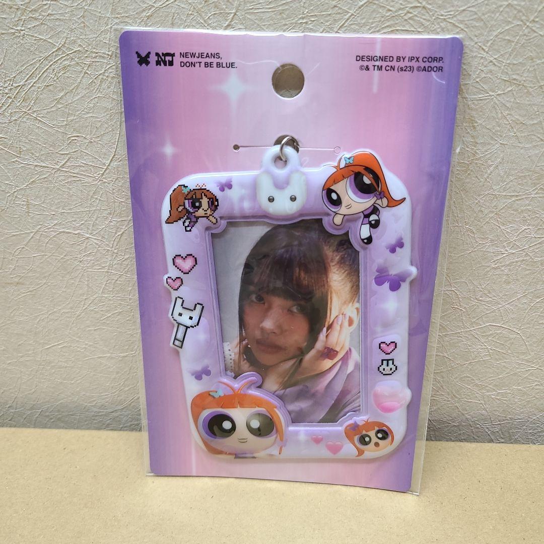 

[Б/У] newjeans hayne держатель для фото с карточкой для обмена