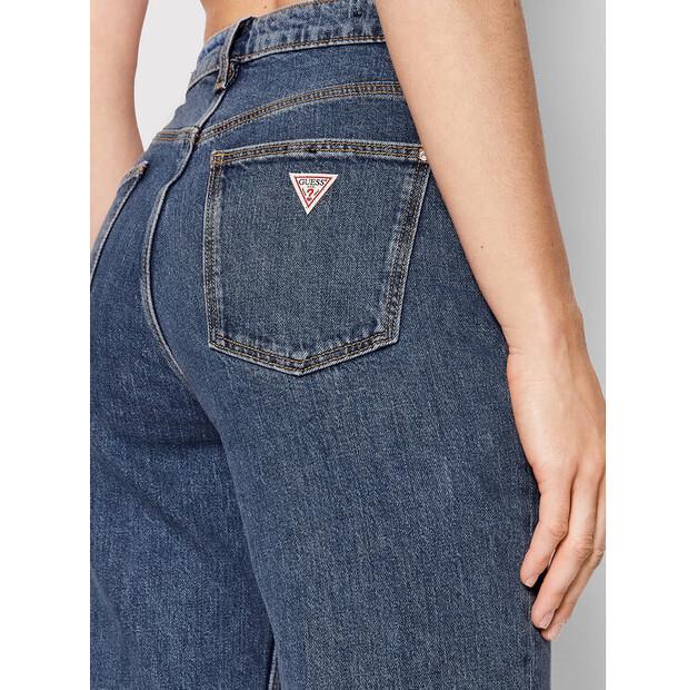 Джинсы Guess W2YA21 D4NH5 синий Mom Fit