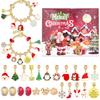 Gold-tone Christmas Countdown Bracelet DIY Advent Jewelry Gift Set