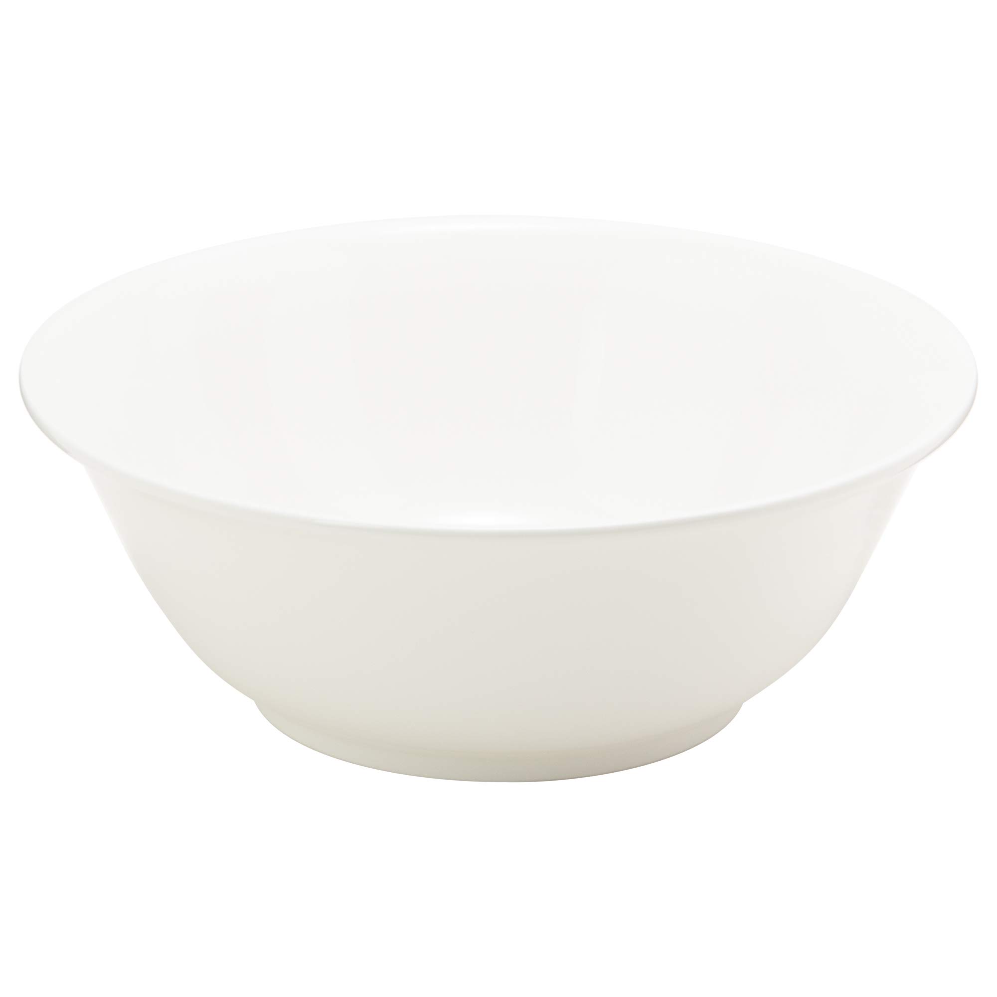 

NARUMI Bowl, Plate, Chinese Cuisine Dish, White, 19cm, Noodle Bowl, Microwave Safe, Made in Japan, 8906-3380