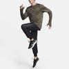 Nike Therma-Fit Adv Running Division Logo Gradient Crew Neck Long Sleeve T-Shirt Men Tops Olive FB8538-222