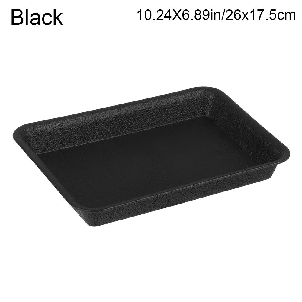 1Pcs Garden Flower Pot Rectangle Plastic Tray Saucers Drip Trays Indoor Outdoor Plant Saucer