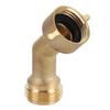 45 Degree Water Hose Elbow with Filter RV Water Hose Adapter for RV Travel Trailer 3 4 Inch NPT