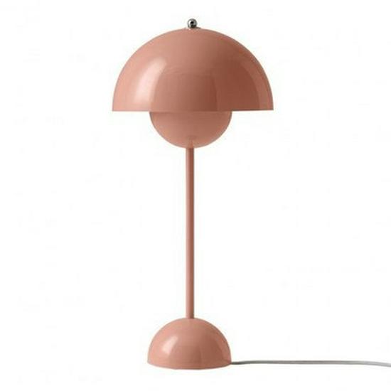 Nordic Modern Mushroom Bedside Lamp by Danish Designer - Creative Floral Bud Style for Bedroom or Wedding Decor.