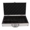 Multifunction Storage Box Large Capacity Buckle Closure Aluminum Tools Organize Case