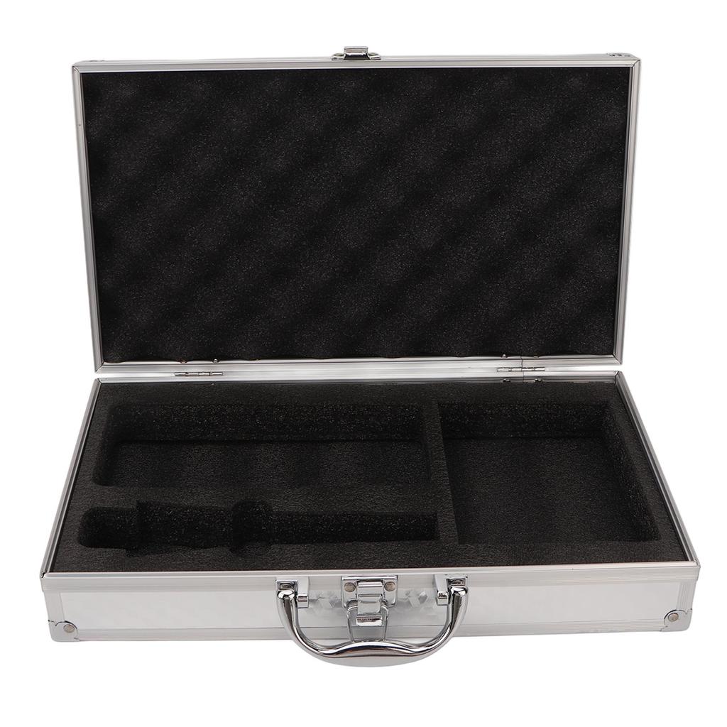 Multifunction Storage Box Large Capacity Buckle Closure Aluminum Tools Organize Case