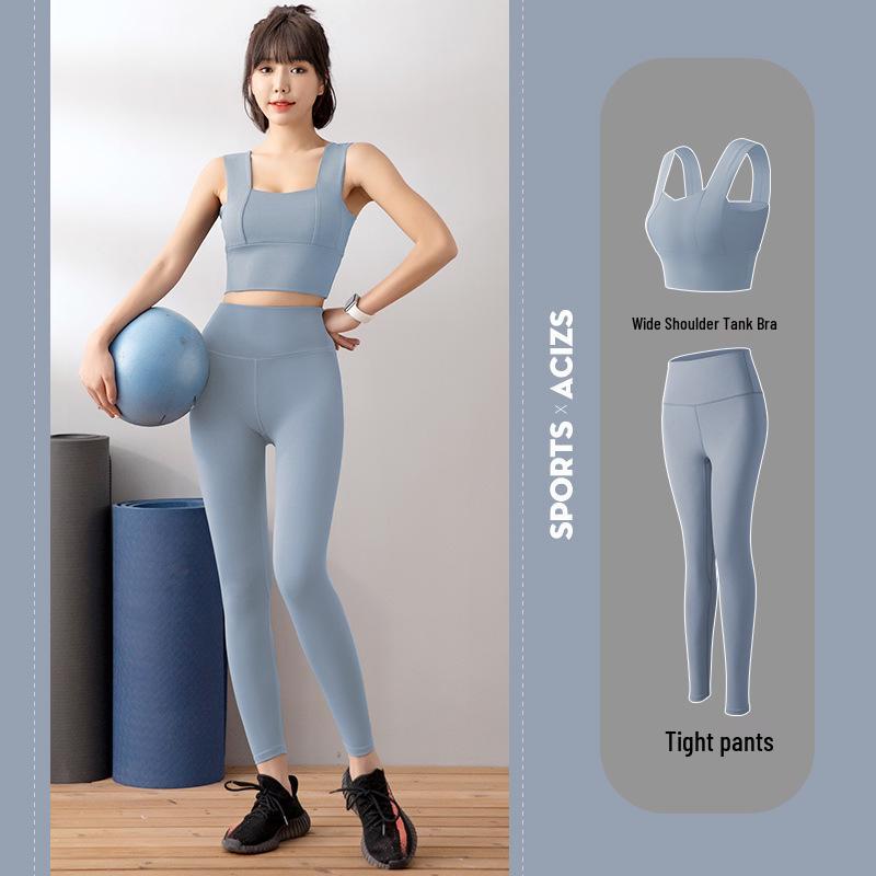 Conjunto Esportivo e de Yoga com Sutiã Esportivo Emagrecedor Costas Nuas Feminino 2025