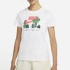 Nike Cactus Print Sports Casual Short Sleeve T-Shirt Women Tops White DJ1914-100