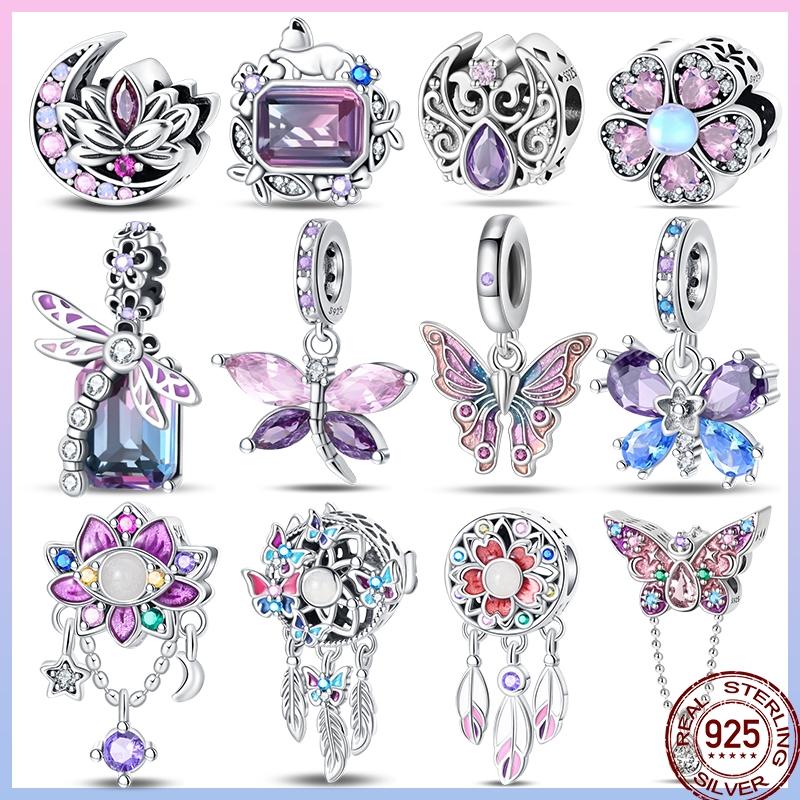 New Copper Butterfly Design Classic Series Charm Beads Suitable Fit 3Mm Original Bracelet Diy Jewelry