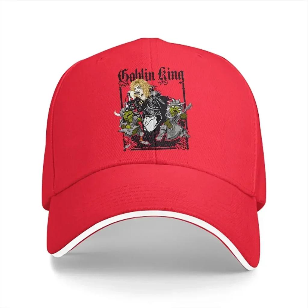 Pure Color Dad Hats Goblin King Bowie Mens Hat Sun Visor Baseball Caps Labyrinth Film Peaked Cap