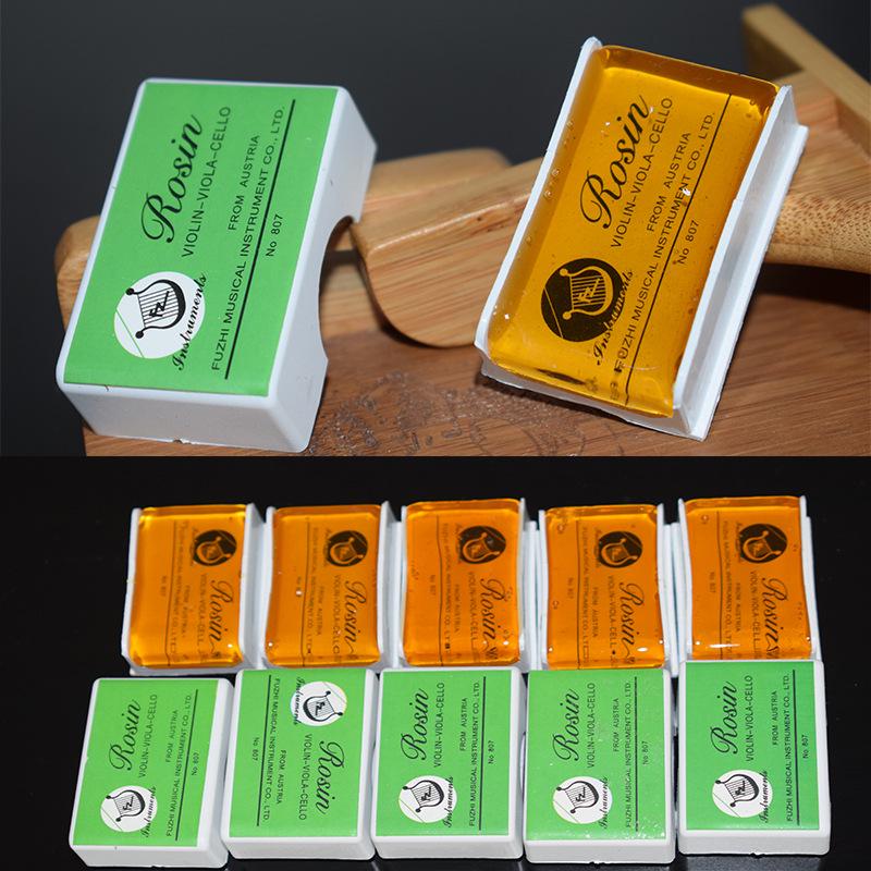Premium Fuzhi 807 Rosin for Violin & Erhu - Easy Bowing Accessories