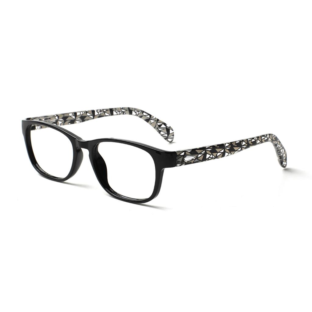 TUREZING Spring Hinge Reading Glasses for Women Men Rectangular Frame HD Lenses High Quality Prescription Eyewear