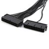 24Pin Mining Dual PSU Adapter ATX Stromversorgungskabel Stecker für Mining 30cm 20+4pin