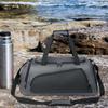 Dry and Wet Separation Bags Fitness Bag Waterproof Water Resistance Luggage Zipper Closure Carry