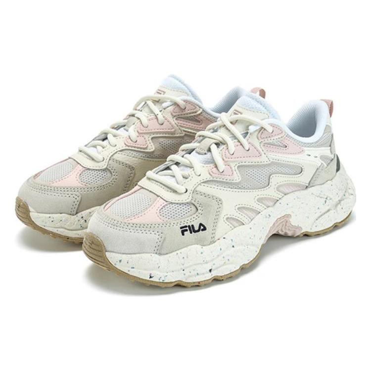 New FILA Fern Sneakers Cushioning, Wear Resistant Low top Casual Shoes Women's Pink F12W331101FBS