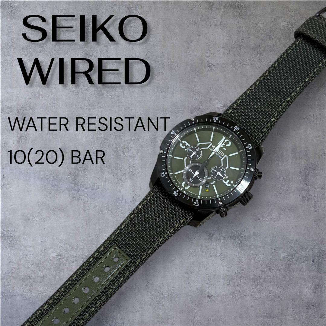 Used Good condition SEIKO WIRED RIGID AGAV083 Stopwatch Waterproof