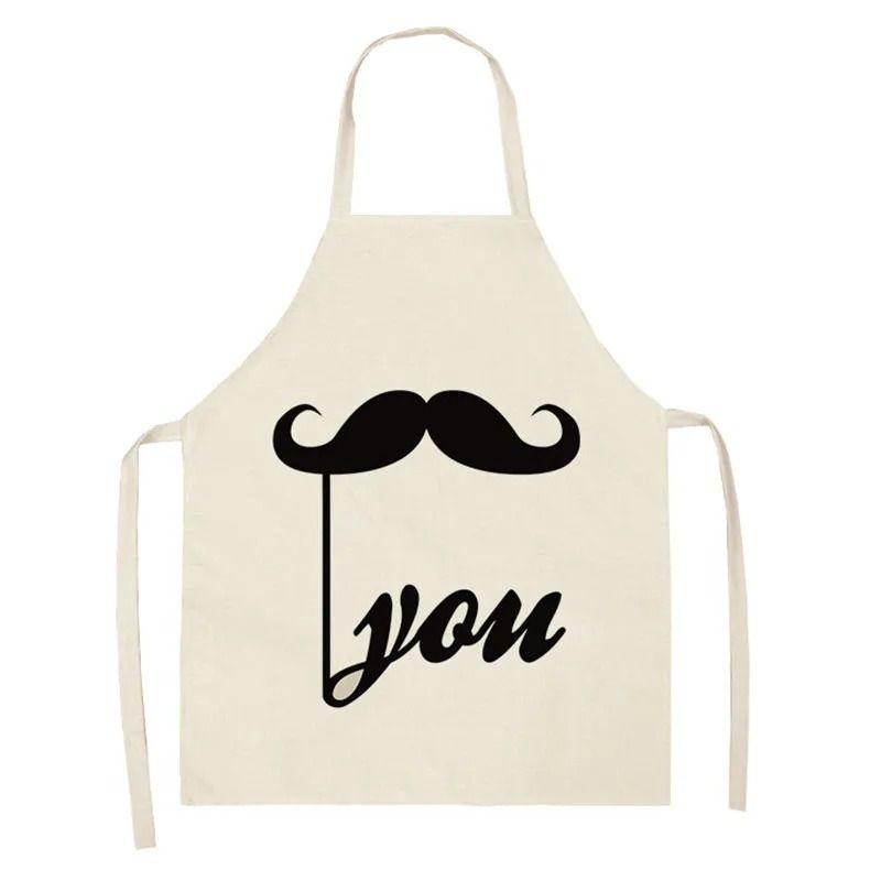 Love Couple Heart Shaped Parent-Child Apron Adult Sleeveless Kitchen Cleaning Home Chef Baking Waist Bian