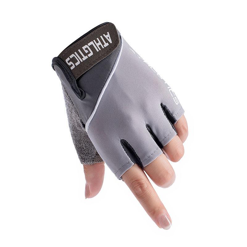 Fitness gloves half finger men's and women's thin wear-resistant non-slip breathable sports cycling cycling gloves