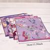 Bohemian Polyester Blend Face Washing Towels No-Fluff, For Home Thanksgiving Decor, Home Towels | Floral Towels Bathroom