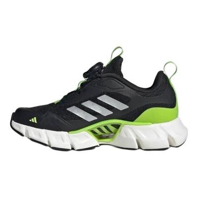 Climacool Ventania Bequem Vielseitig Rutschfest Langlebig Low-Top Laufschuhe Kinder Laufschuhe Schwarz Grün JR3205