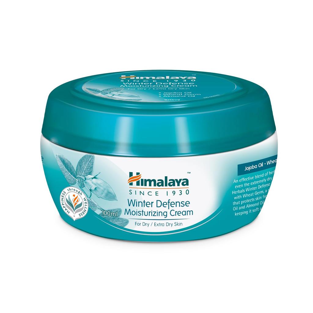 Himalaya Herbals Winter Defense Moisturizing Cream 100ml Deep Nourishment for Dry Skin Soft Supple Hydrating Winter Skincare