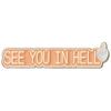 Colorful Chic Personalized Alphabet Pins Heart Shaped Alloy Brooches For Decoration
