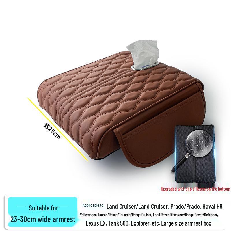 Memory Foam Armrest Riser Pad for Tank 300/500 - Wide, Thick Car Center Pillow