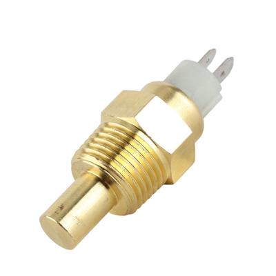 Water Temp Temperature Gauge Sensor 3W 1 2 NPT Sensor Plug for Diesel Generator Maximum 125 Celsius  6 To 24V