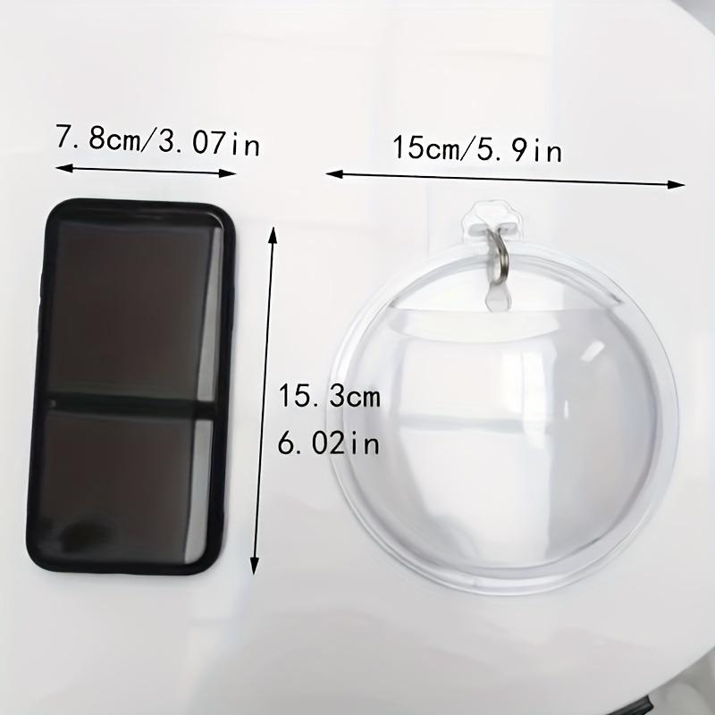 Versatile Hydroponic Planter - No-Drill, Indoor/Outdoor Wall Mount Aquarium Bowl for Home Decor & Garden Care