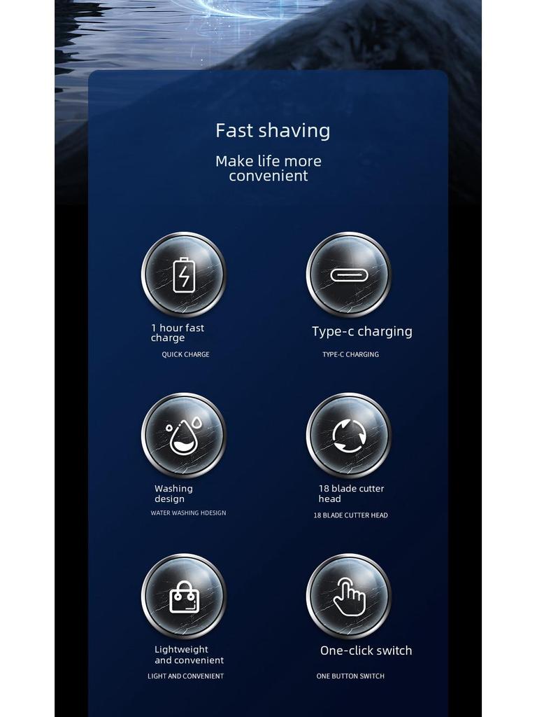 Aparat de ras portabil mini electric reîncărcabil tip capsulă pentru bărbați