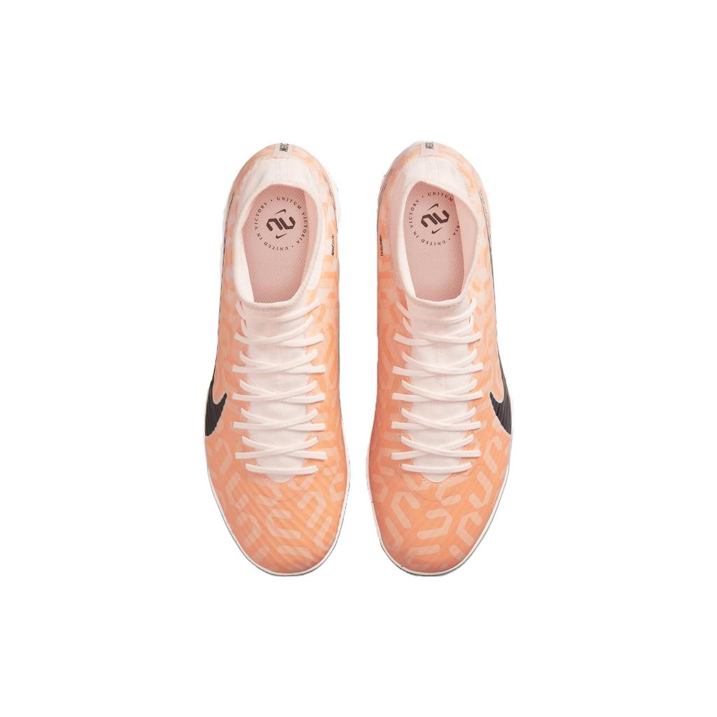 Nike Zoom Mercurial Superfly 9 Academy NU TF United Pack Unisex Sneakers Orange Guava-Ice Black DZ3476-800