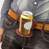 Oval Metal Belt Buckle Featuring Motorcycle Rider and Animal Head Design with Raised Detailing and Textured Background Suitable for Leather Belts