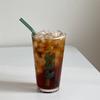 Homemade Retro Cartoon Funny Cat Glass Juice Cup Antique Cute Puppy Cold Drink Cup Large Gift