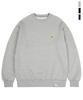 GRAVER [Unisex] Flower Dot Embroidered Sweatshirt_2 Colors
