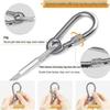 Heavy-Duty Steel Wire Dog Leash Extension, 3m & 6m – Durable, Bite-Resistant Chain for Large Dogs
