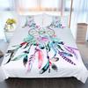 Bed Cover Dream Catcher Comfortable Quilt Cover Sets Beding Set Printed Soft Duvet Cover Set Shet Pilowcases Quen King Bedlinen Dropshiping