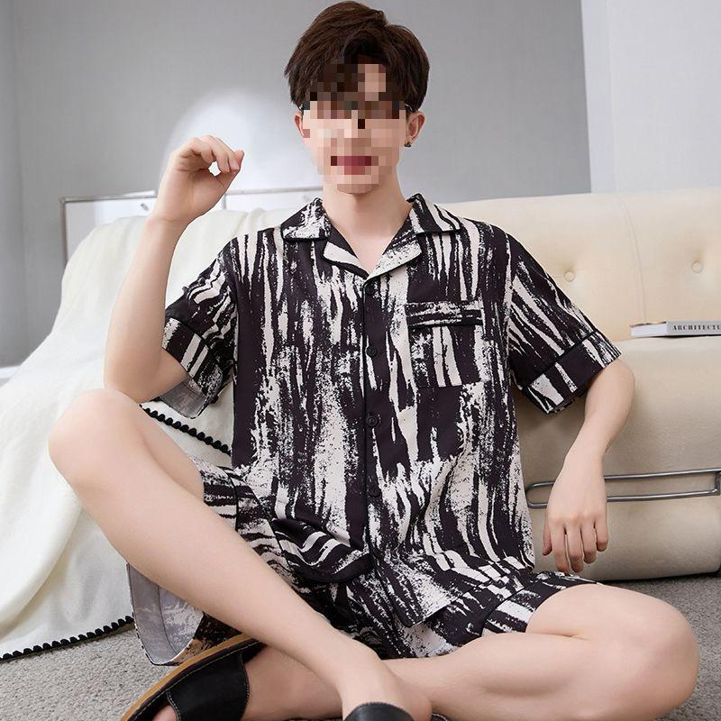

G5Z Coral Fleece Flannel Pajamas Set: Warm Cartoon Homewear for Teens and Students. Ideal for Autumn and Winter. XL (130-150 jin)