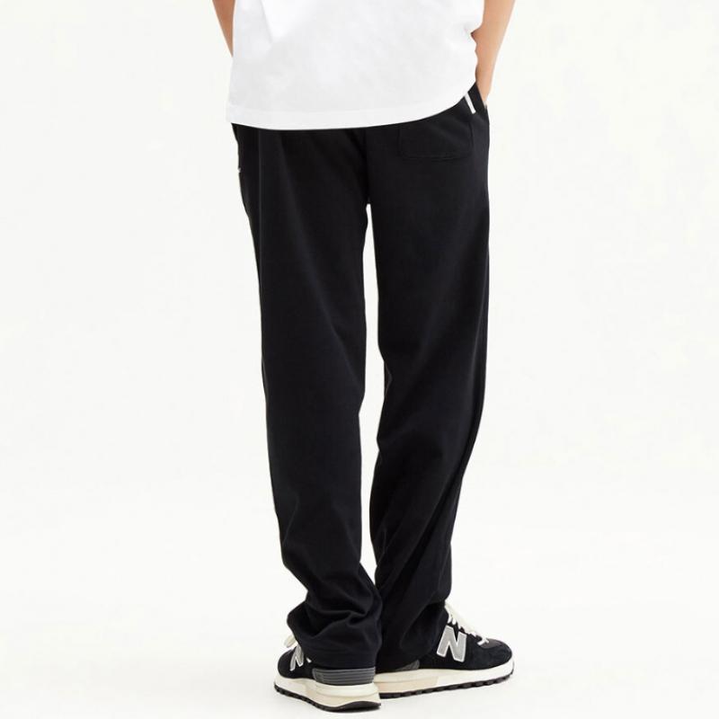 New Balance Nbmle21023 Uni Essential Single Mesh Wide Pants Loose Fit Black