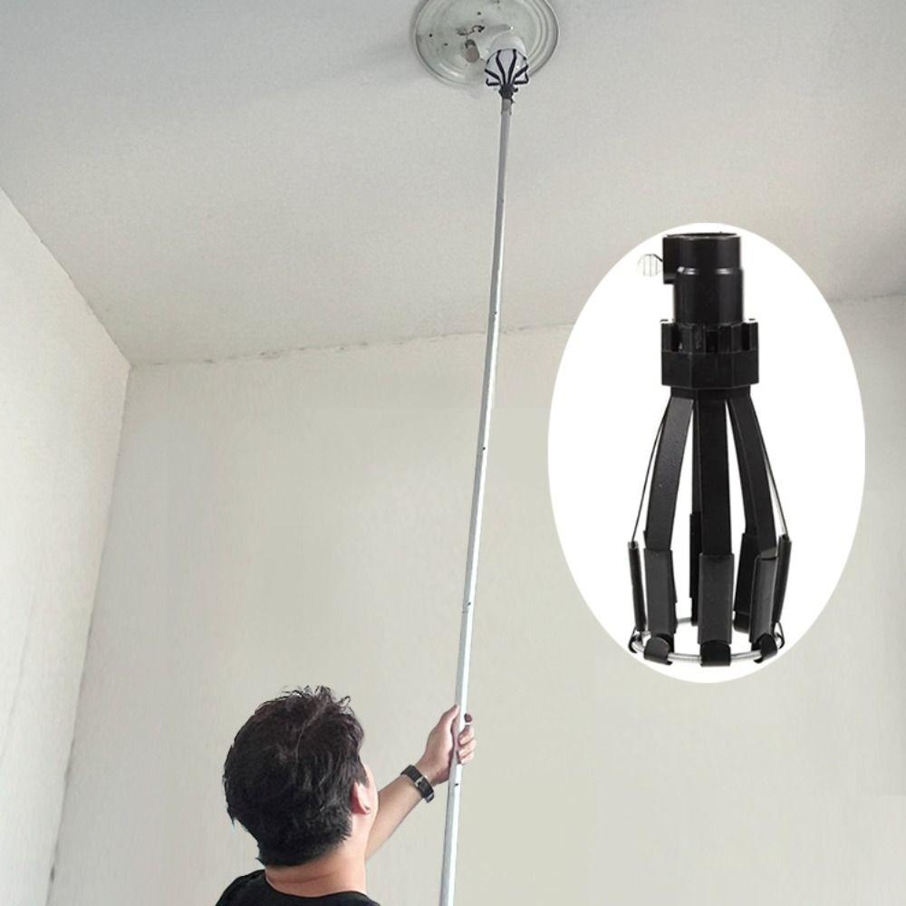 Spring Ring Buckle Design Light Bulb Picker Light Bulb Twisting Tool  High Ceilings Light